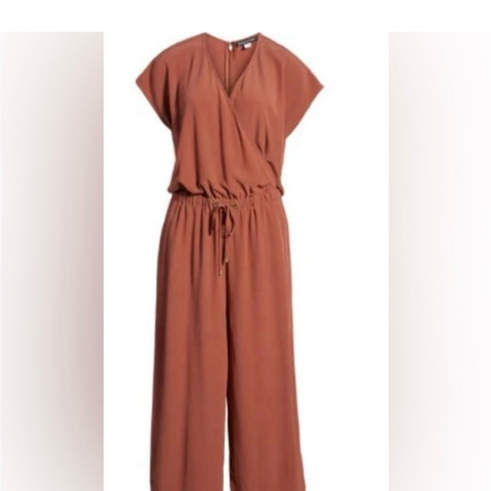 Eileen Fisher Rust Jumpsuit